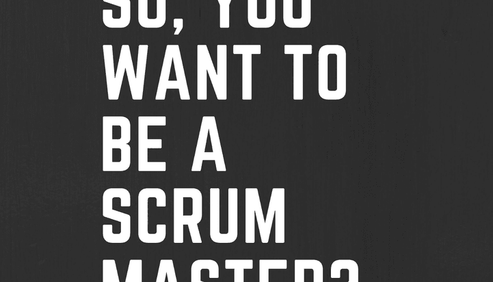 So You Want To Be A Scrum Master? Cover